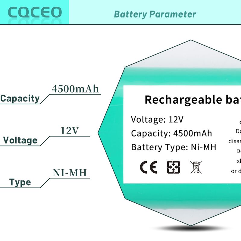 Bater&iacute;a De Aspiradora Cqceo 70e 4500 Mah Para N... image number null