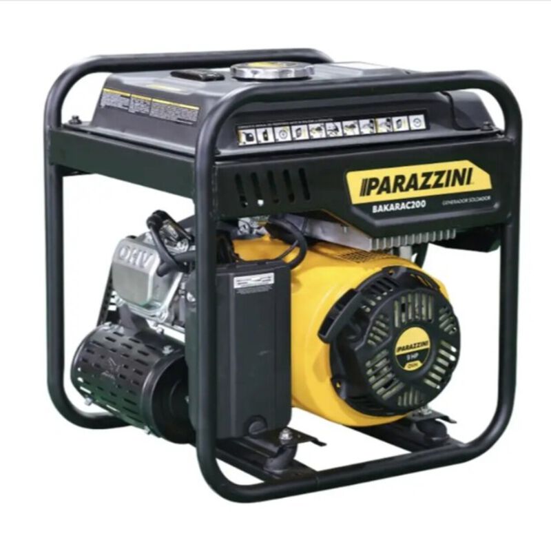 Generador Soldador Parazzini 7 Hp 200a 120v 40/... image number null