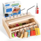 Juego De Destornilladores, Candados Y Llaves Montessori | Inifeidala