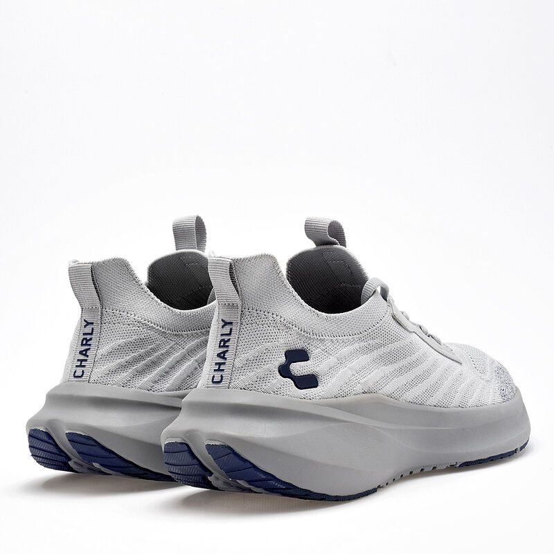 Charly Tenis urbano para hombre gris, running image number null