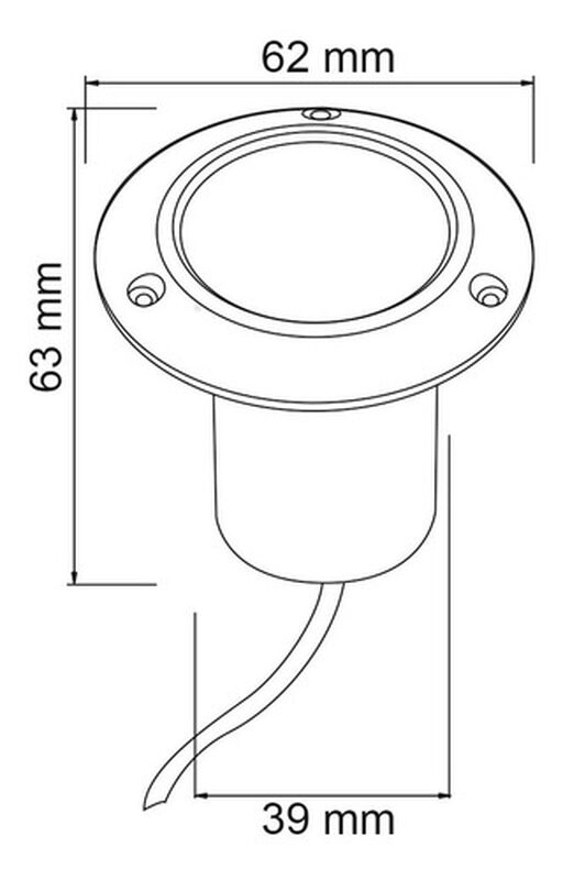 Lampara Empotrado Led Satinado 5w Luz Suave Cál... image number null