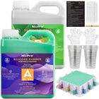 Kit De Molde De Silicona Nicpro 2.2l Silicona Platino 20a