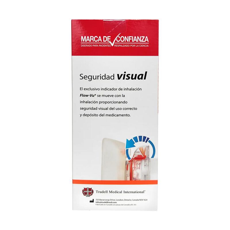 Aerochamber Plus Flow-vu Lactante - 1 Pieza image number null