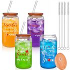 Vaso Bebible Zubebe 473 ml Pack De 4 &ndash; Agradecimiento A Profesores