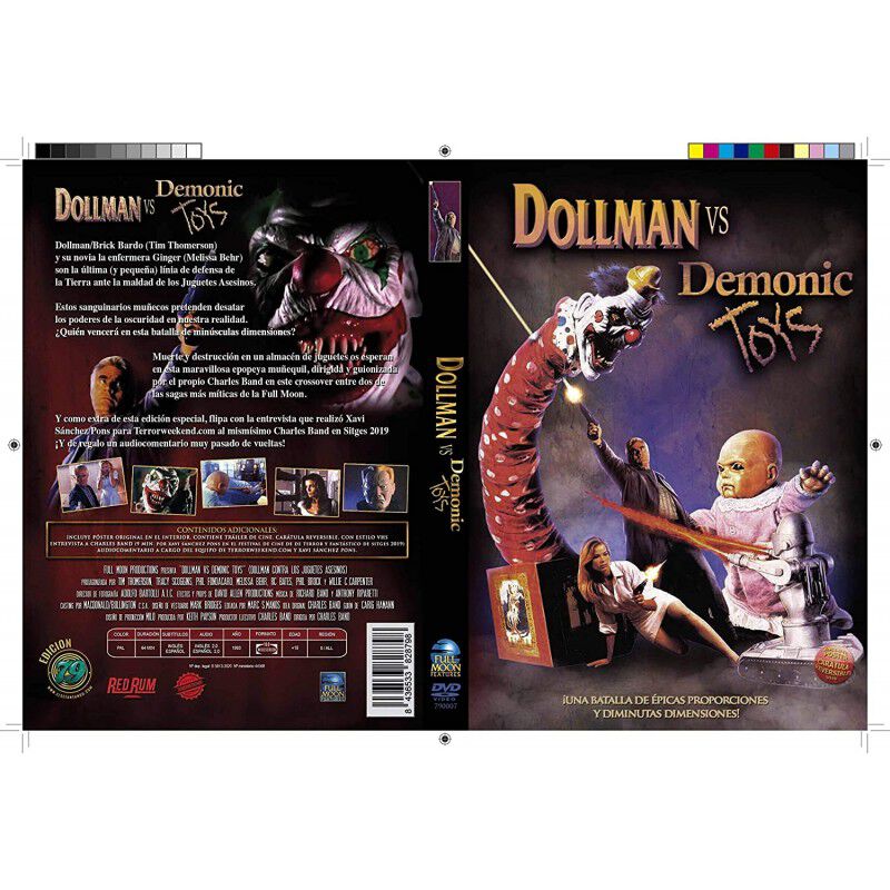 Dollman Contra Los Juguetes Asesinos Dvd 1993 D... image number null