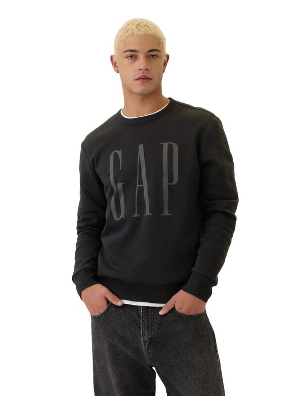 Sudadera Con Logo Gap De Forro Polar Para Hombr... image number null