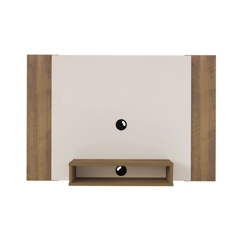Panel para TV Bertolini Cine Pino Con Off White image number null