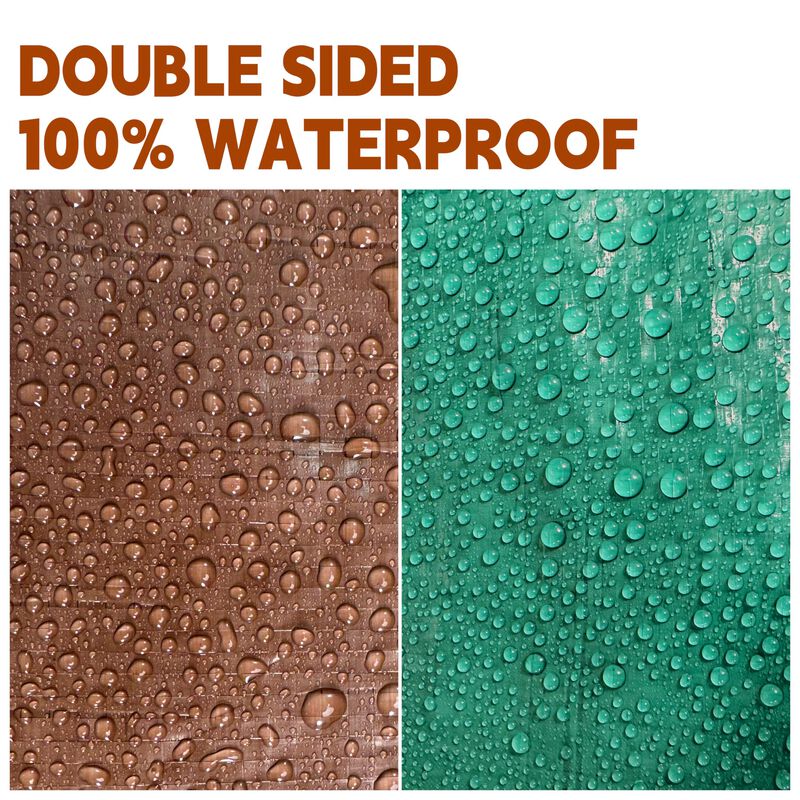 Lona Mvpnet 100% Impermeable De 6 X 8 Pies Con ... image number null