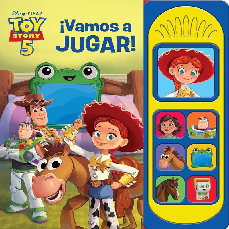 Toy Story 5 - &iexcl;vamos A Jugar! (libro Con 7 Boto... image number null