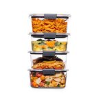 Contenedores de Almacenamiento Rubbermaid Brilliance 4 piezas (1.1 L)