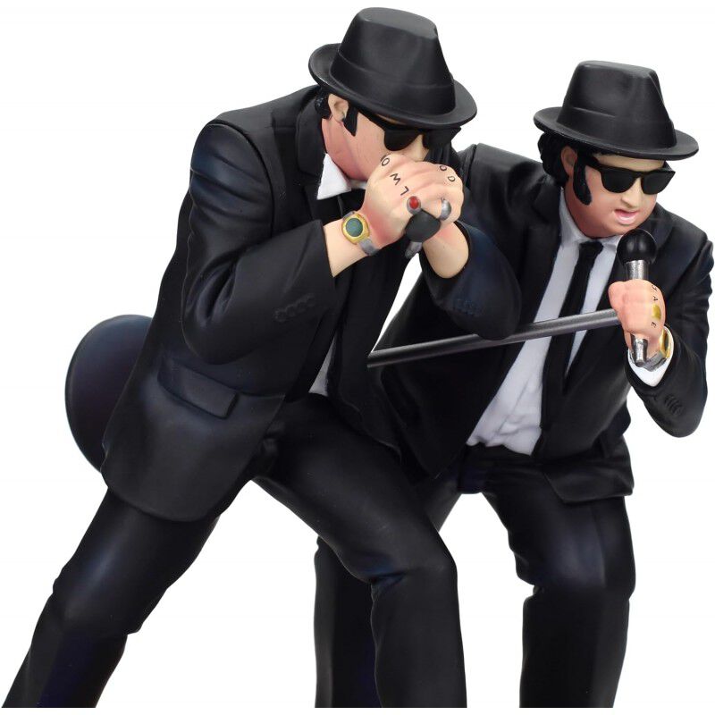 Set Figuras Jake Y Elwood Cantando Blues Brothe... image number null