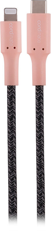 Cable USB-C to Lightning 6ft Coral image number null