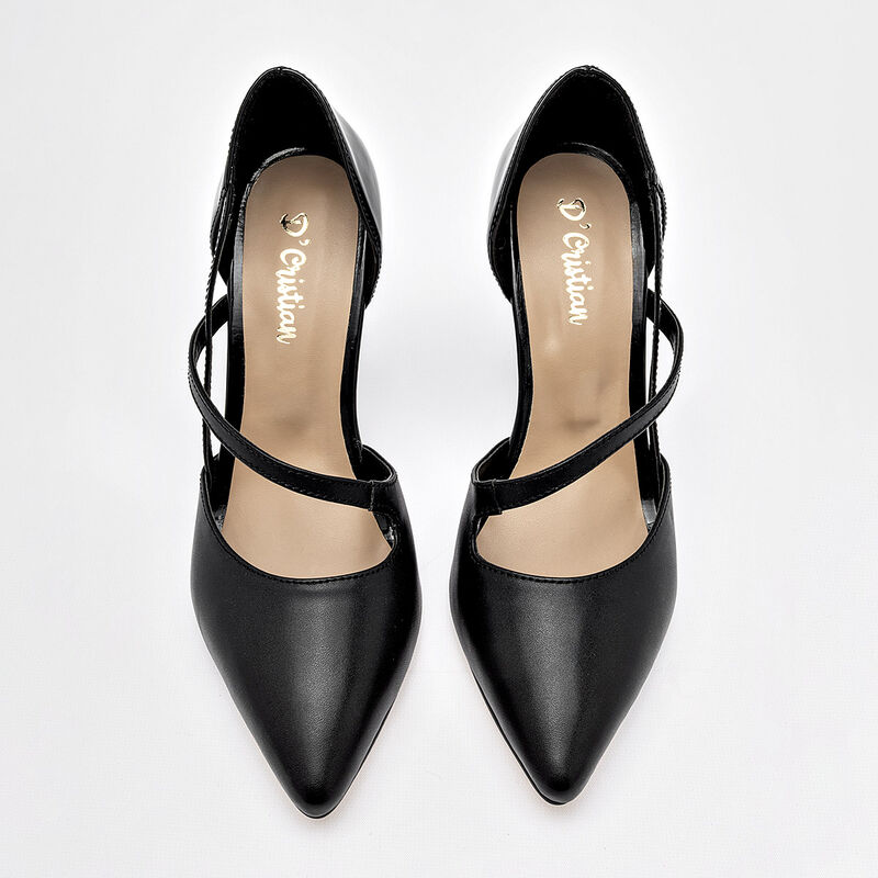 D'Cristian zapatilla para mujer  negro cod 1415... image number null