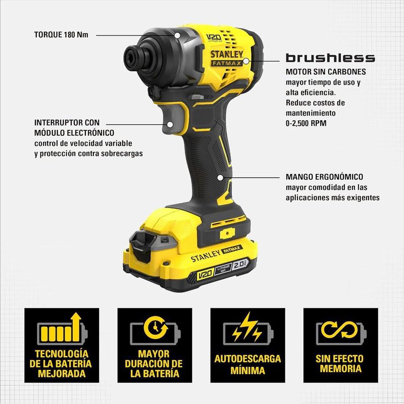 Combo Rotomartillo mas Atornillador de Impacto ... image number null