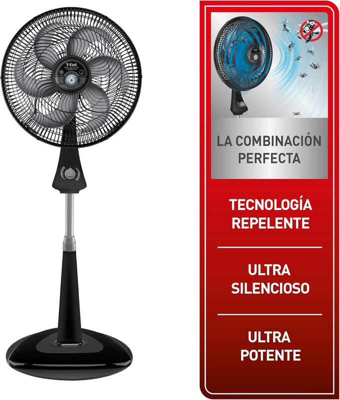 VENTILADOR T-FAL VE77A0X0 TURBO SILENCE 18 PUL ... image number null