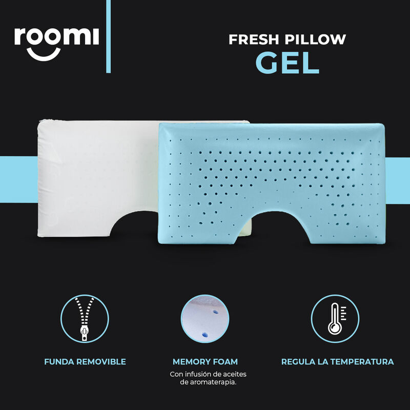 Almohada Roomi Shoulder Memory Foam Infusi&oacute;n De... image number null