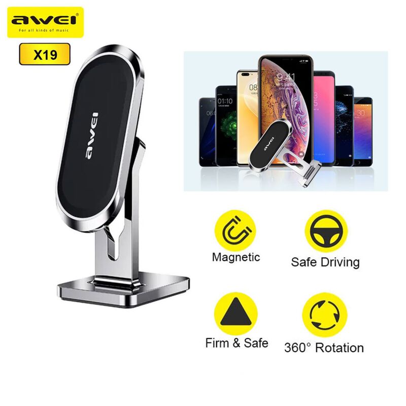Awei X19 Mini Soporte Magnetico image number null