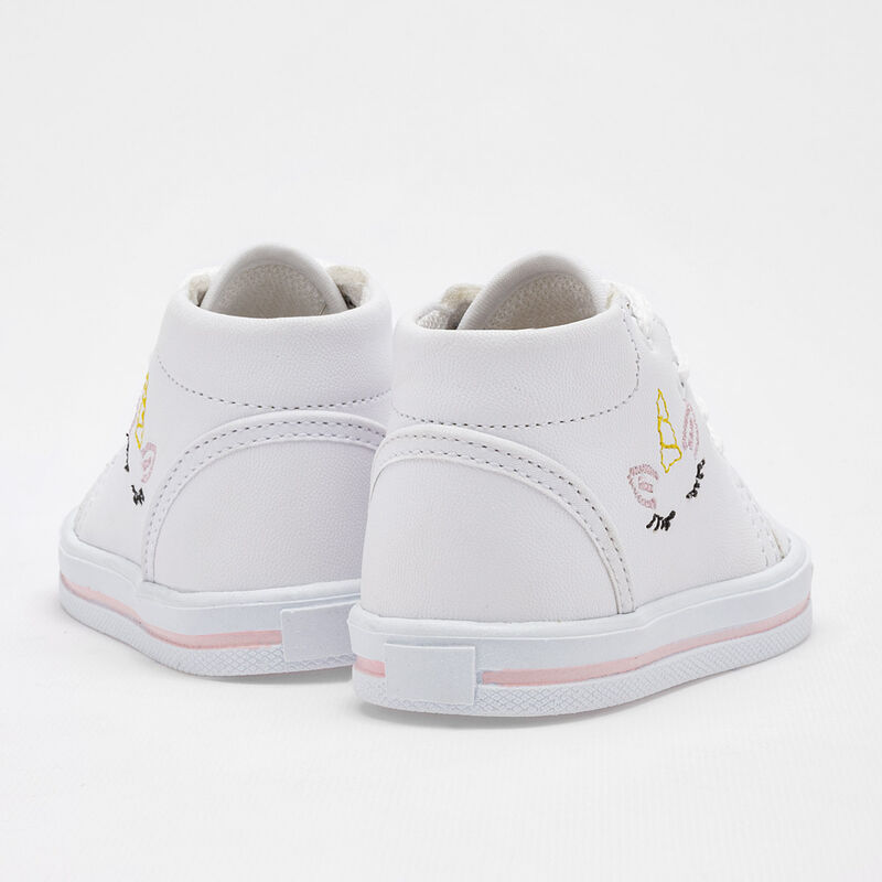 Chaparrin Tenis para beb&eacute; ni&ntilde;a blanco image number null