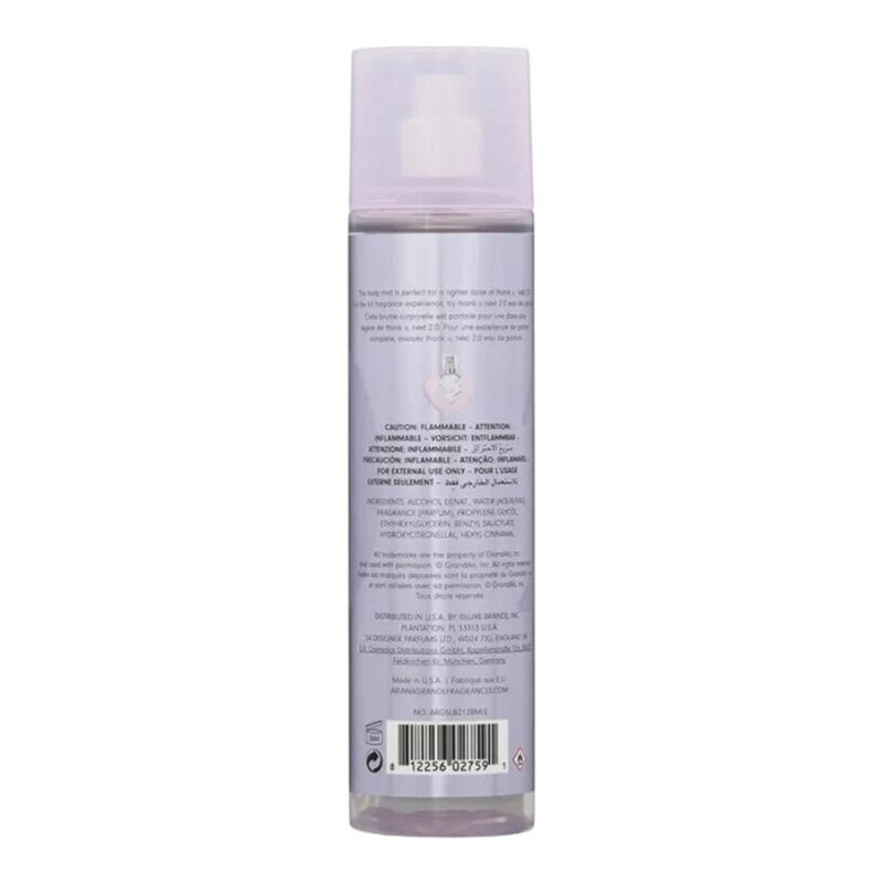 Perfume Ariana Grande Thank U Next 2.0 Body Mis... image number null