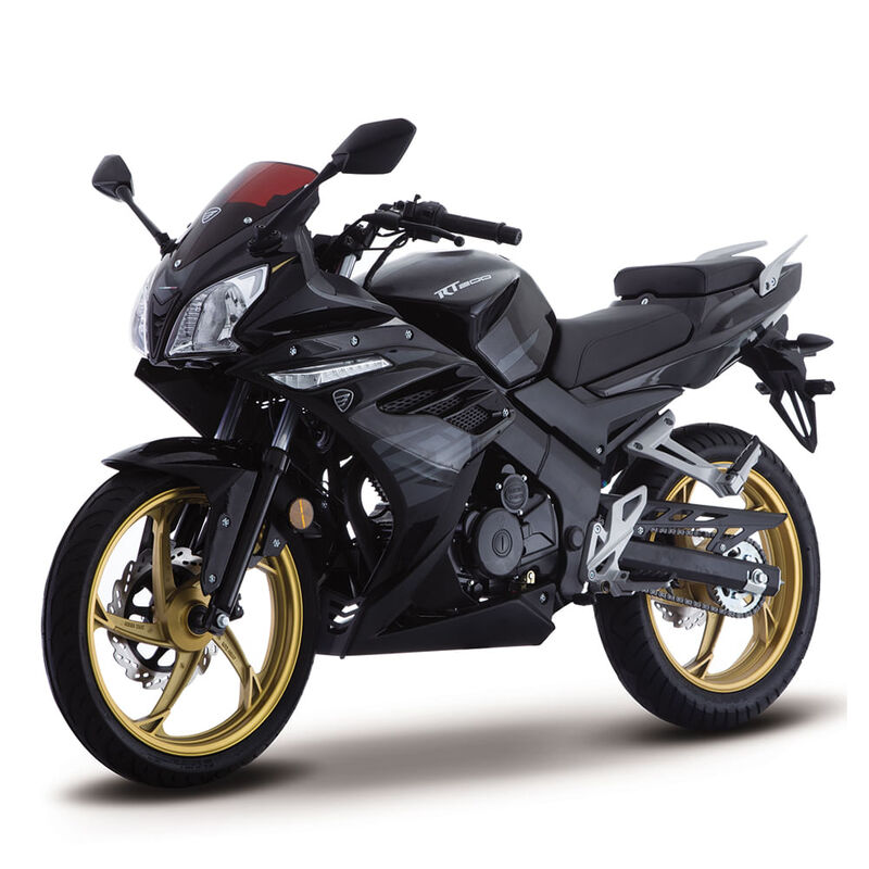 Motocicleta Deportiva Italika RT200 Negra image number null