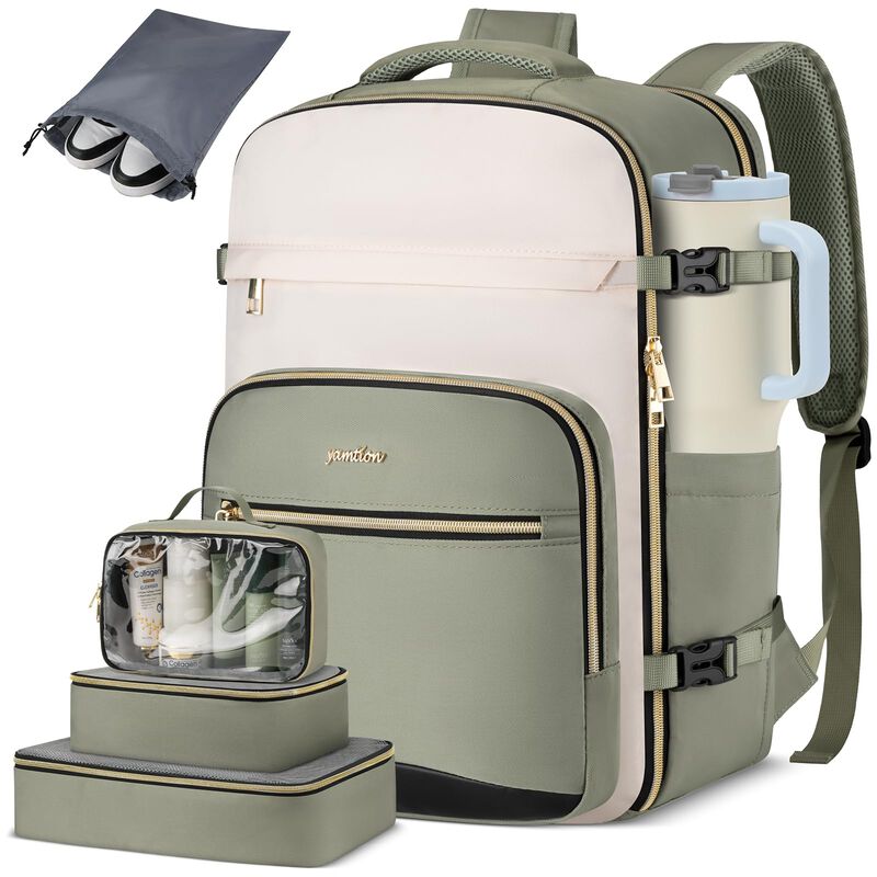 Mochila Yamtion 40L Viaje Compartimento Laptop ... image number null