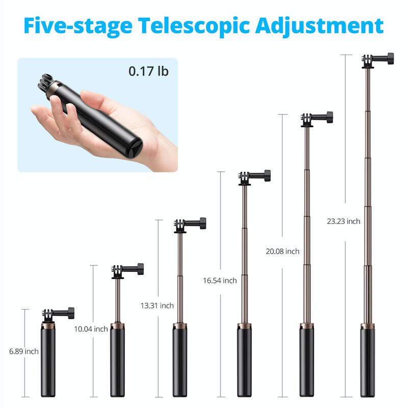 Soporte De Tr&iacute;pode Selfie Stick Akaso De 60 Cm ... image number null