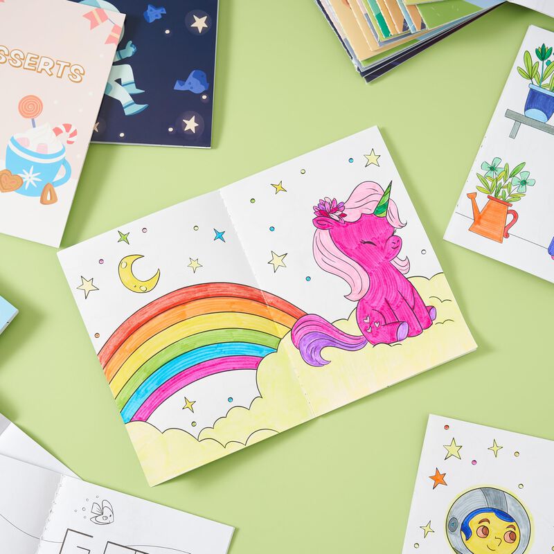 Libros Para Colorear Joyin Mix Para Ni&ntilde;os, 24 U... image number null