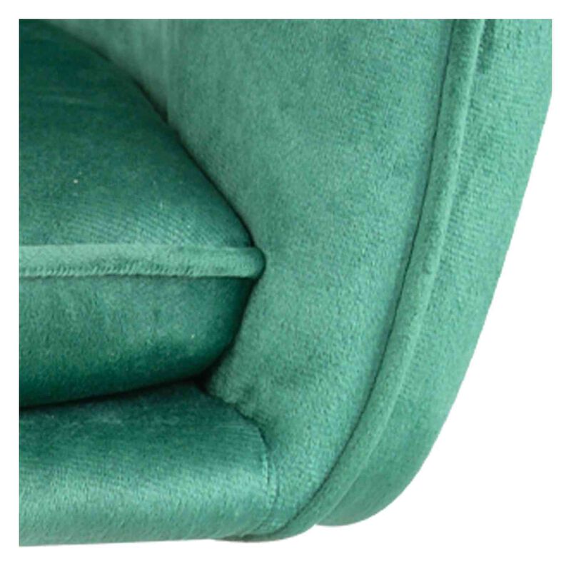 Silla Alta Tapizada Sillon Eames Terciopelo Ver... image number null