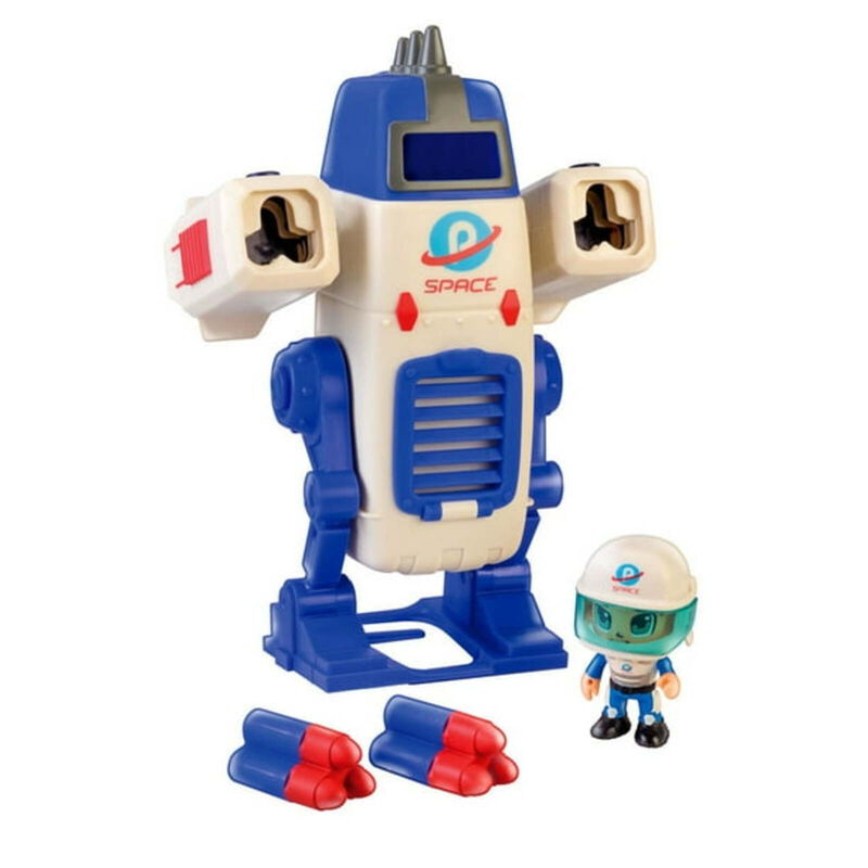 Robot Space Mec Astronauta 7 Cm Lanzamisiles Ga... image number null