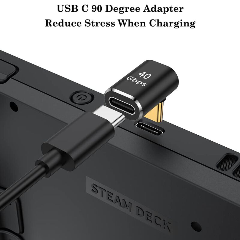 Adaptador Auvipal Usb C De 90 Grados Usb C Mach... image number null