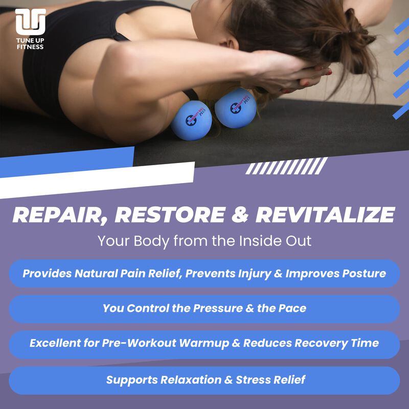 Pelotas De Terapia De Masaje Tune Up Fitness Th... image number null