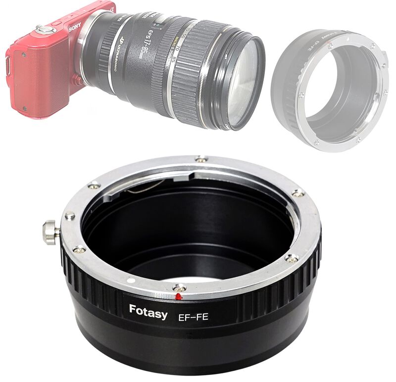 Adaptador De Objetivo Fotasy Cannon Ef A Montur... image number null