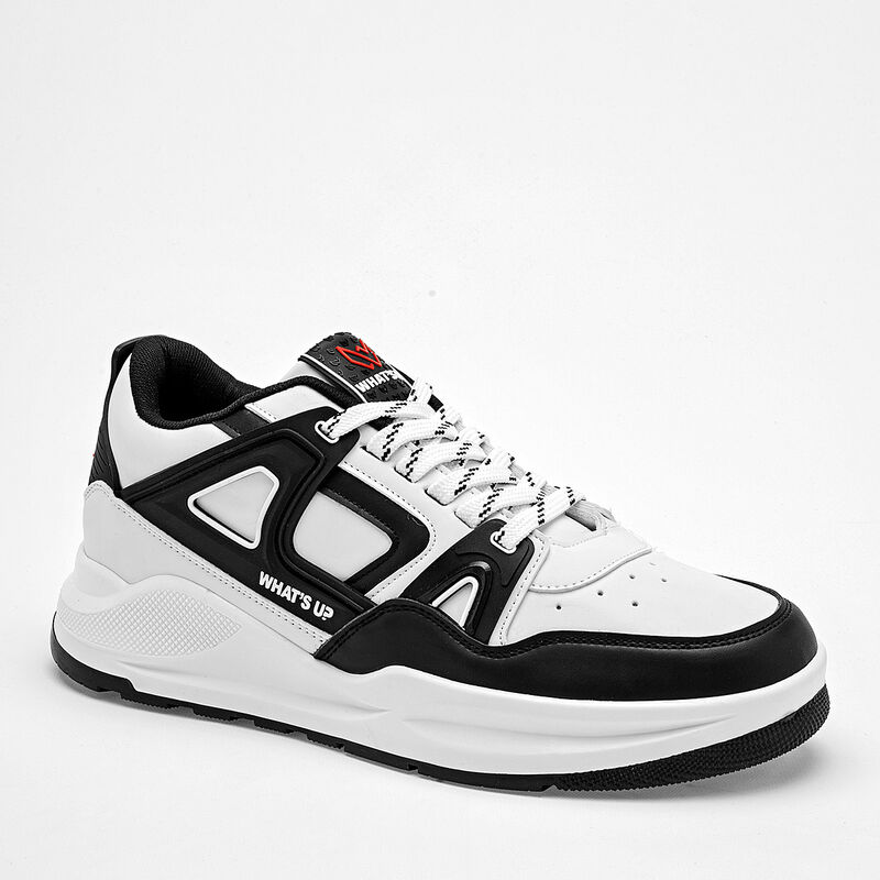 What'S U? tenis para hombre blanco negro cod 14... image number null