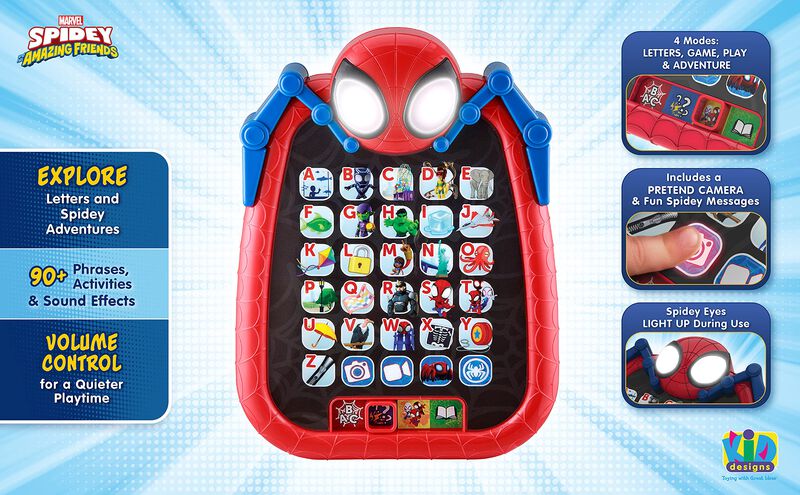 Kids Tablet Ekids Spidey Y Sus Incre&iacute;bles Amigo... image number null