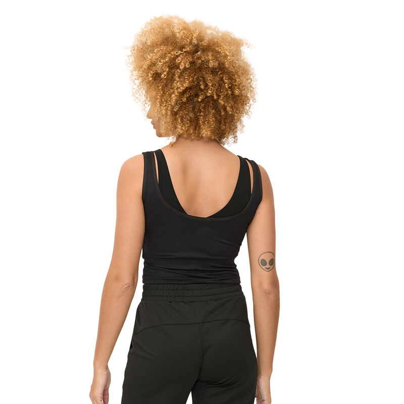 Tank top para entrenamiento Wilson mujer NEGRO ... image number null