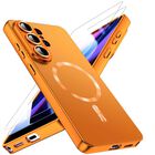Funda Qiistar Galaxy S26 Ultra Magsafe Naranja