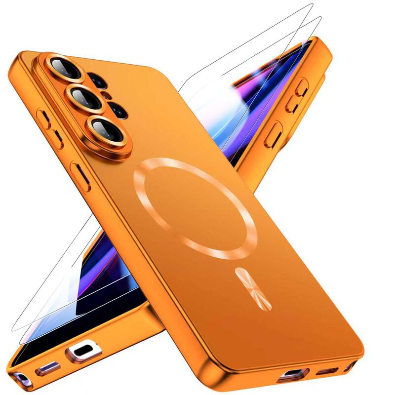 Funda Qiistar Galaxy S26 Ultra Magsafe Naranja image number null