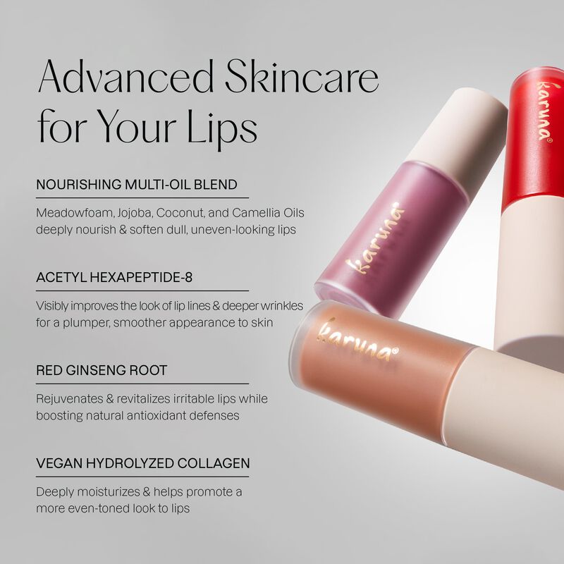 Aceite Labial Karuna Embrace Rojo &ndash; Col&aacute;geno Ve... image number null