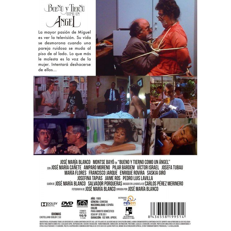 Bueno Y Tierno Como Un &Aacute;ngel [dvd] (1989) image number null