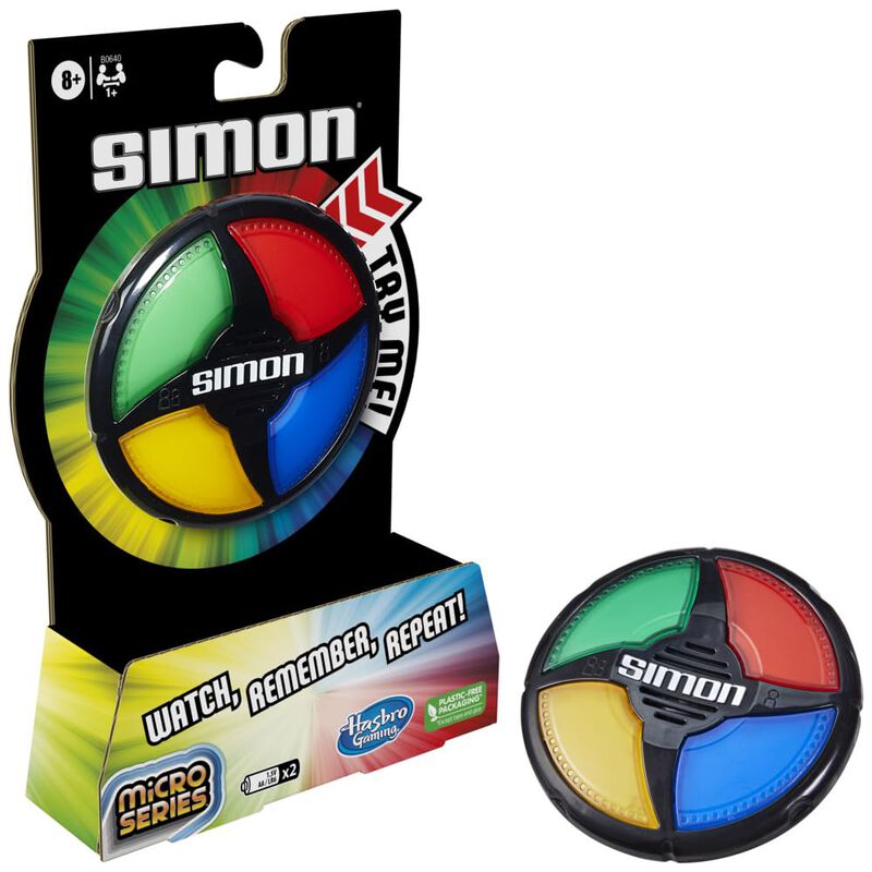 Game Hasbro Gaming Simon Micro Series Con Unida... image number null