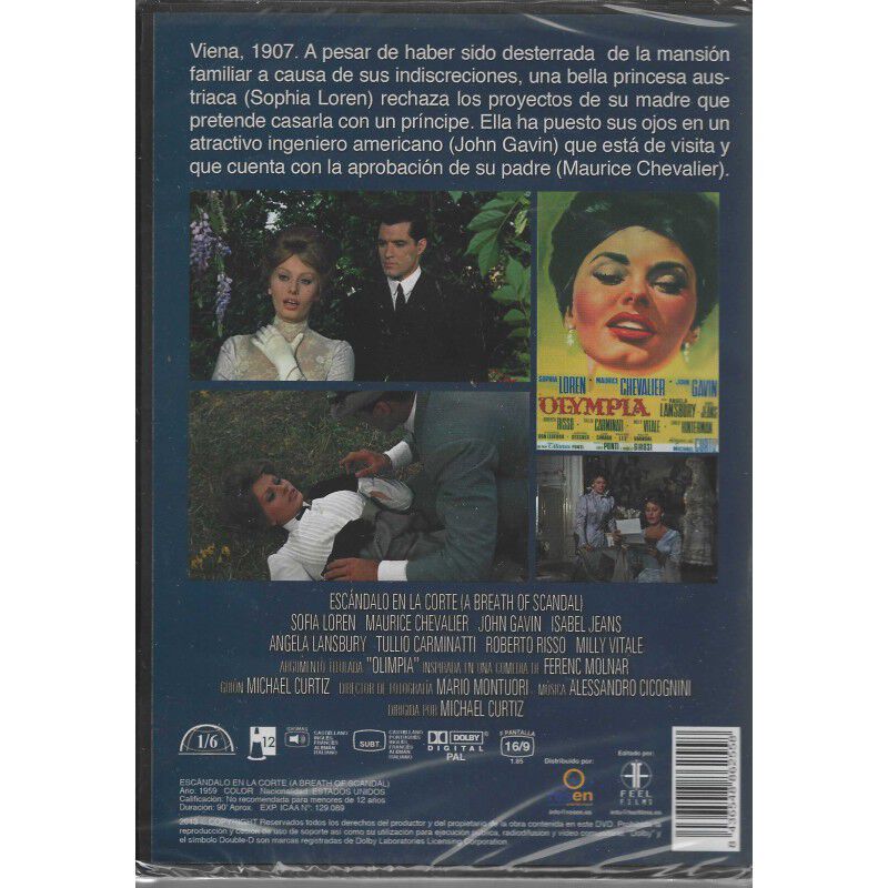 Esc&aacute;ndalo En La Corte [dvd] (1960) A Breath Of ... image number null