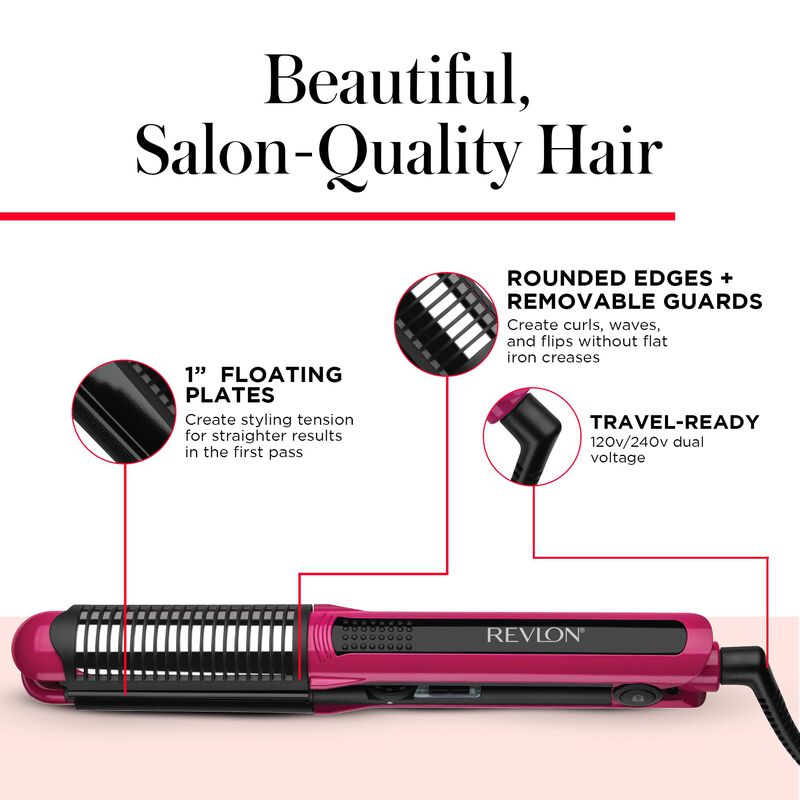 Rizador De Pelo De Plancha Plana Revlon Perfect... image number null