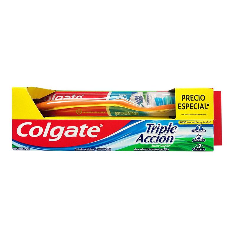 Cepillo Dental Colgate Con Crema Dental 50 Ml 1... image number null