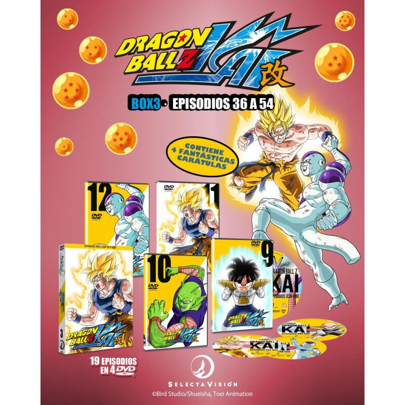 Dragon Ball Z Kai (caja 3, Episodios Del 36 Al ... image number null