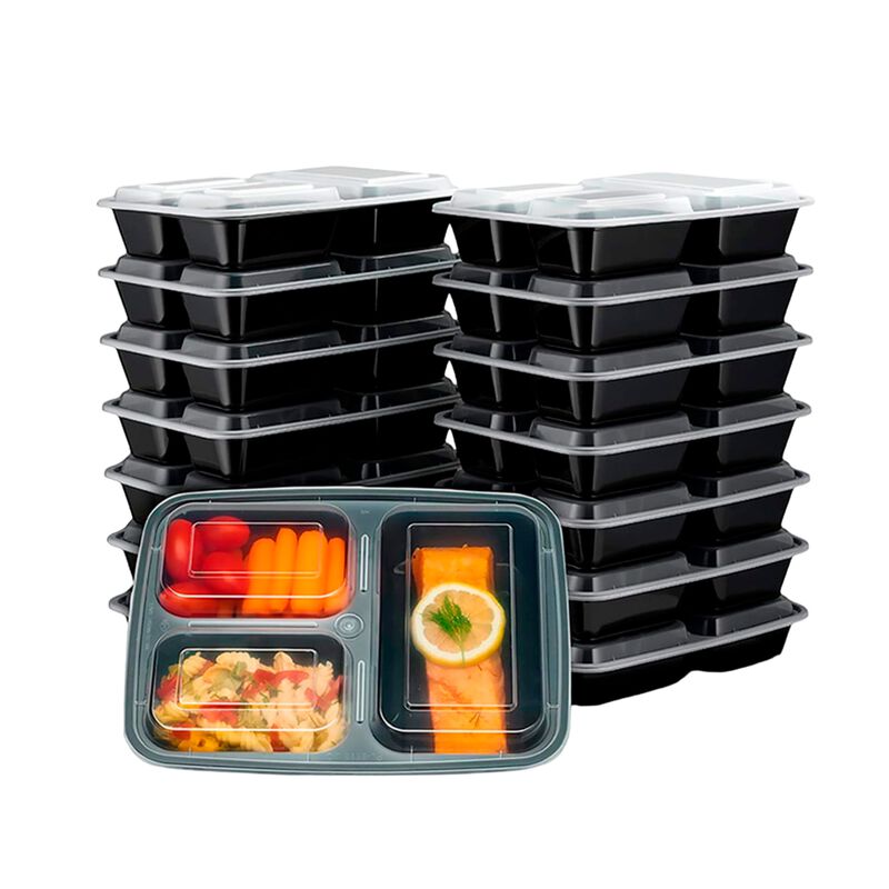 Set de 20 Piezas con 3 Divisiones de Contenedor... image number null