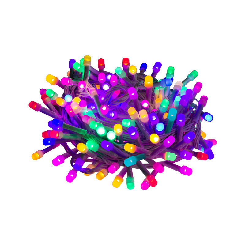 Serie Navide&ntilde;a 100 LED luz multicolor funci&oacute;n d... image number null