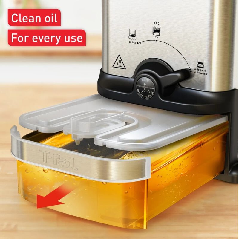 Freidora de Aceite T-Fal FR702D51 1.8LT / 1200W... image number null