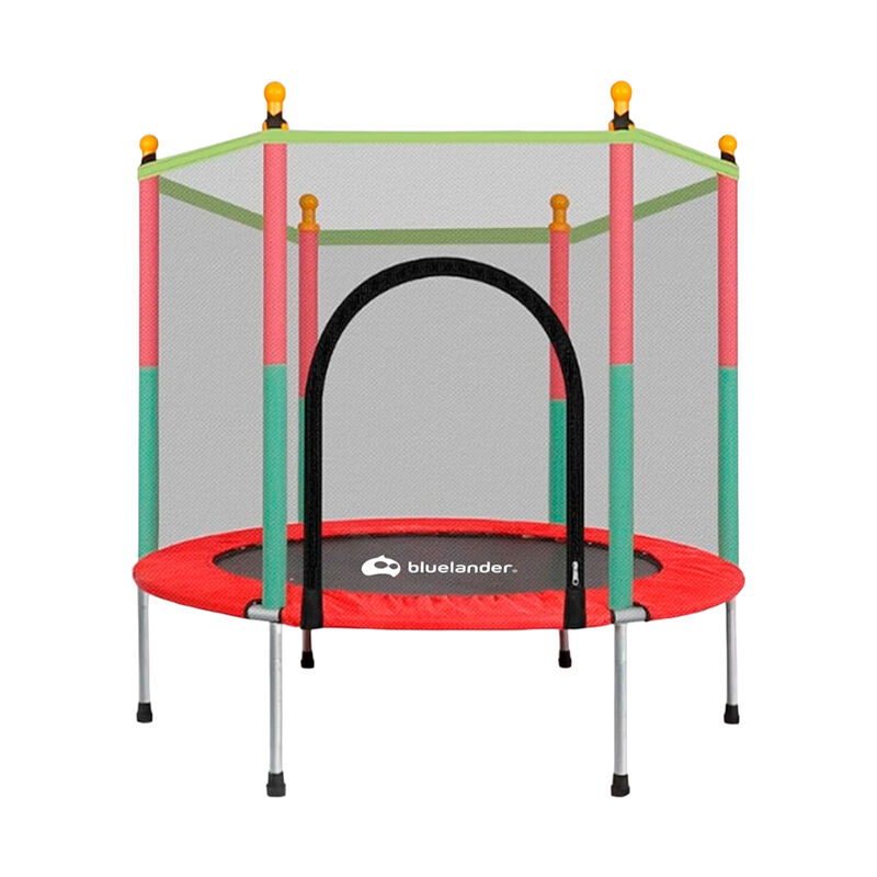 Trampolín Infantil con Red Seguridad Bluelander image number null