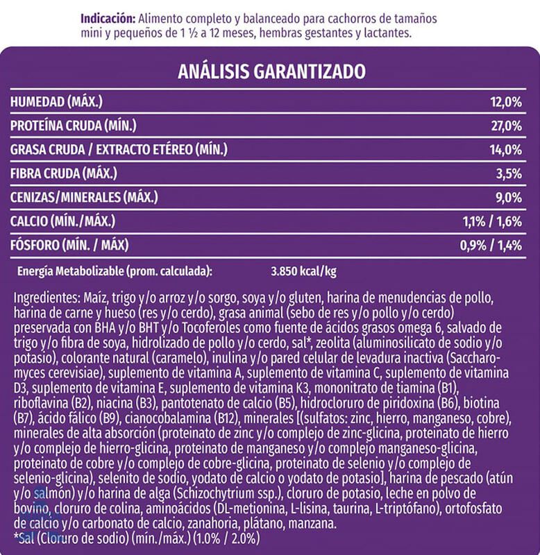 Purina Dog Chow Cachorro 20 Kg Original Sellado image number null