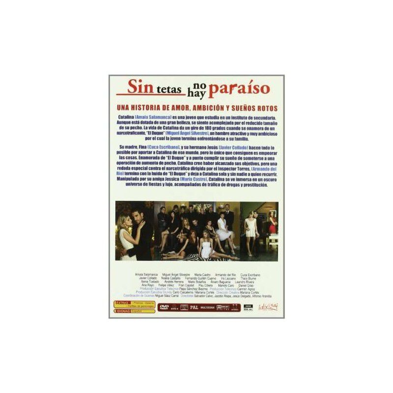 Sin Tetas No Hay Para&iacute;so - Temporada 1 [DVD] image number null